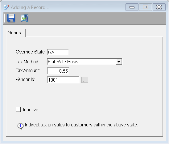 Indirect Tax Additional States