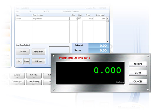 Point of Sale Scale Support